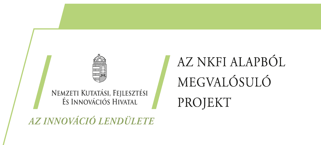 NKFI Alapból megvalúsuló projekt